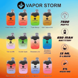 Vapor Storm風暴電子煙7500口(5%)一次性