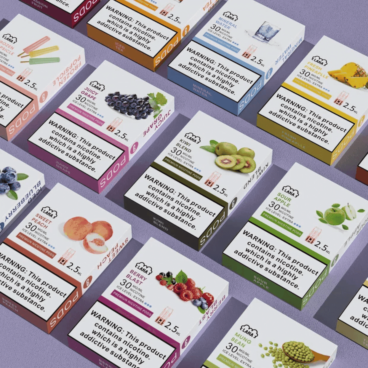 LANA發光煙彈通用悅刻一代RELX/ILIA/SP2S:圖片 5